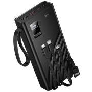 Портативний ЗП Power Bank Hoco J155 Shine 22.5W+PD20W with 4 cables 20000 mAh Black