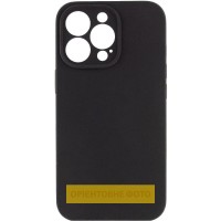 Чехол Silicone Case Full Camera Protective (AA) NO LOGO для Apple iPhone 16e (6.1") Черный / Black