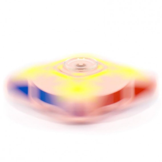 Дитяча інтерактивна головоломка Rubik's Cube Fingertips Spinner Coral