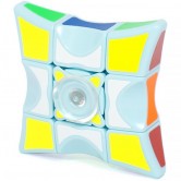 Детская интерактивная головоломка Rubik's Cube Fingertips Spinner Water Blue