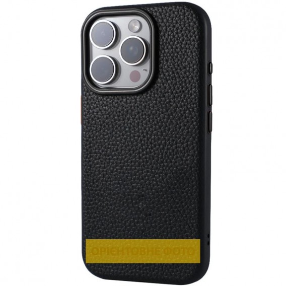 Чохол Syndee with MagSafe для Apple iPhone 12 Pro / 12 (6.1") Black / Black