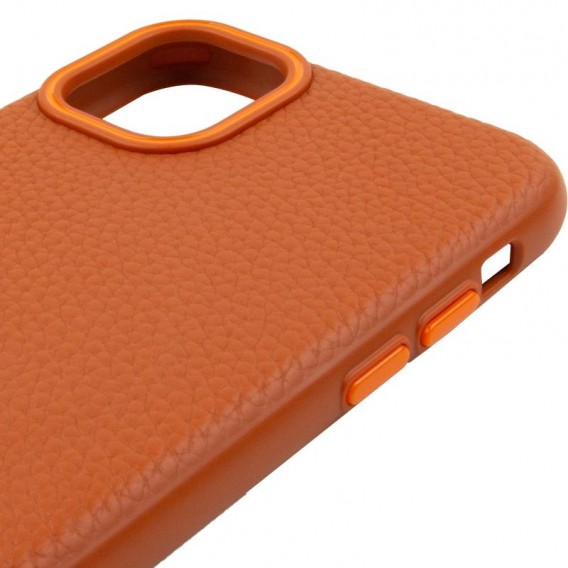 Чехол Syndee with MagSafe для Apple iPhone 12 Pro/12 (6.1") Golden Brown