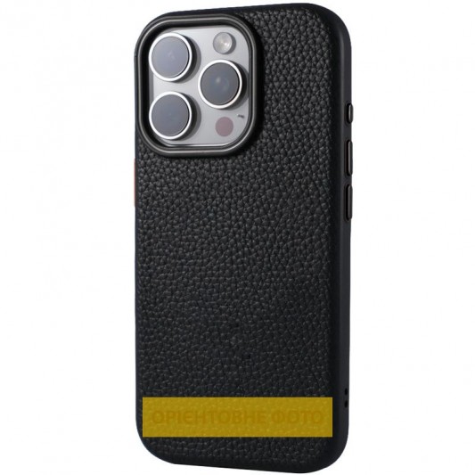 Чохол Syndee with MagSafe для Apple iPhone 12 Pro Max (6.7") Black / Black