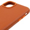 Чехол Syndee with MagSafe для Apple iPhone 14 (6.1) Golden Brown