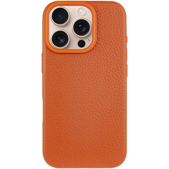 Чехол Syndee with MagSafe для Apple iPhone 14 Pro (6.1") Golden Brown