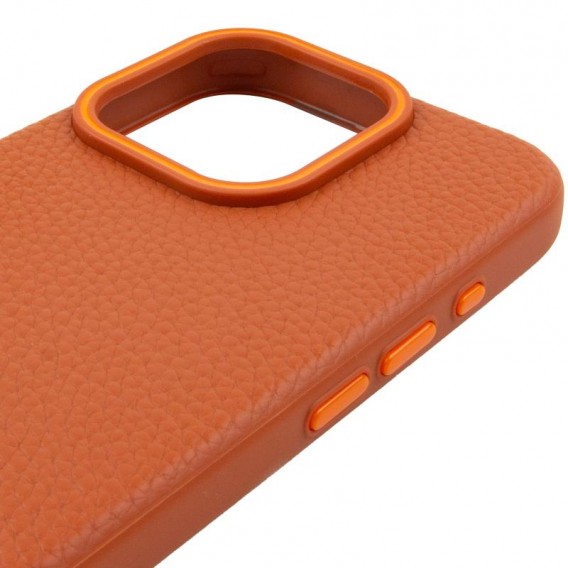 Чехол Syndee with MagSafe для Apple iPhone 14 Pro (6.1") Golden Brown