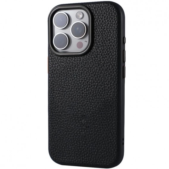 Чохол Syndee with MagSafe для Apple iPhone 14 Pro Max (6.7") Black / Black