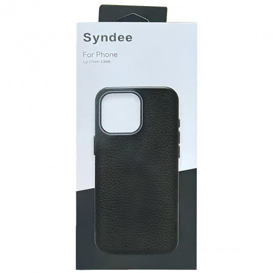 Чохол Syndee with MagSafe для Apple iPhone 15 Pro (6.1") Black / Black - зображення 1 