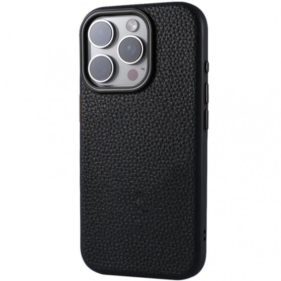 Чохол Syndee with MagSafe для Apple iPhone 16 Pro (6.3") Black / Black