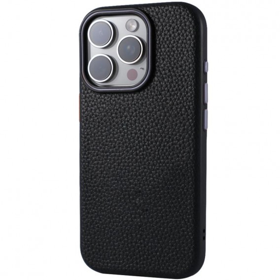 Чохол Syndee with MagSafe для Apple iPhone 16 Pro (6.3") Black / Gray