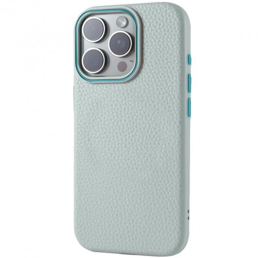 Чохол Syndee with MagSafe для Apple iPhone 16e (6.1") Wave Blue