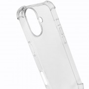 TPU чохол GETMAN Ease logo посилені кути для Apple iPhone 17 (6.3") Безбарвний (прозорий)