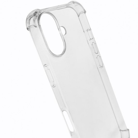 TPU чохол GETMAN Ease logo посилені кути для Apple iPhone 17 (6.3") Безбарвний (прозорий) - зображення 5 