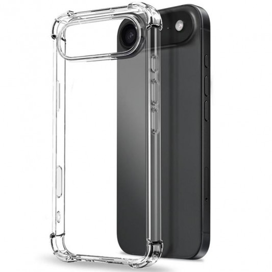 TPU чохол GETMAN Ease logo посилені кути для Apple iPhone 17 Air (6.5") Безбарвний (прозорий) - зображення 2 