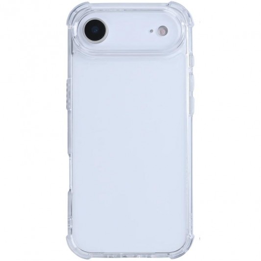 TPU чохол GETMAN Ease logo посилені кути для Apple iPhone 17 Air (6.5") Безбарвний (прозорий) - зображення 3 