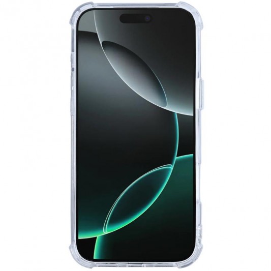 TPU чохол GETMAN Ease logo посилені кути для Apple iPhone 17 Air (6.5") Безбарвний (прозорий) - зображення 4 