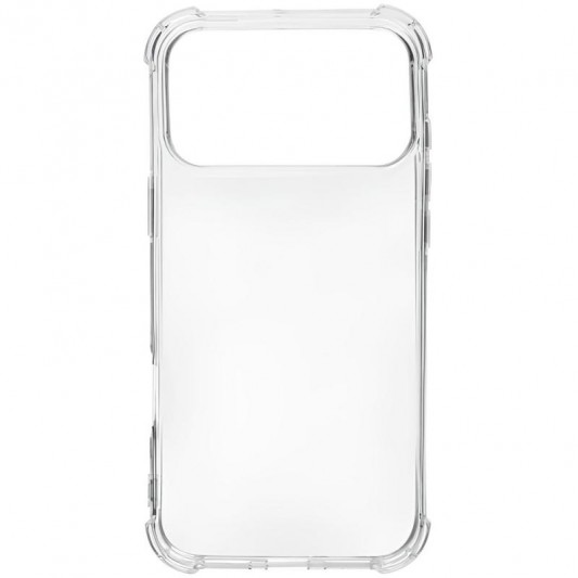 TPU чохол GETMAN Ease logo посилені кути для Apple iPhone 17 Pro (6.3") Безбарвний (прозорий) - зображення 1 