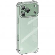 TPU чохол GETMAN Ease logo посилені кути для Apple iPhone 17 Pro Max (6.9") Безбарвний (прозорий)