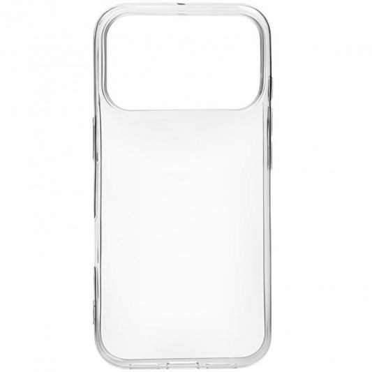 TPU чохол Epic Transparent 1,5mm для Apple iPhone 17 Pro (6.3") Безбарвний (прозорий)