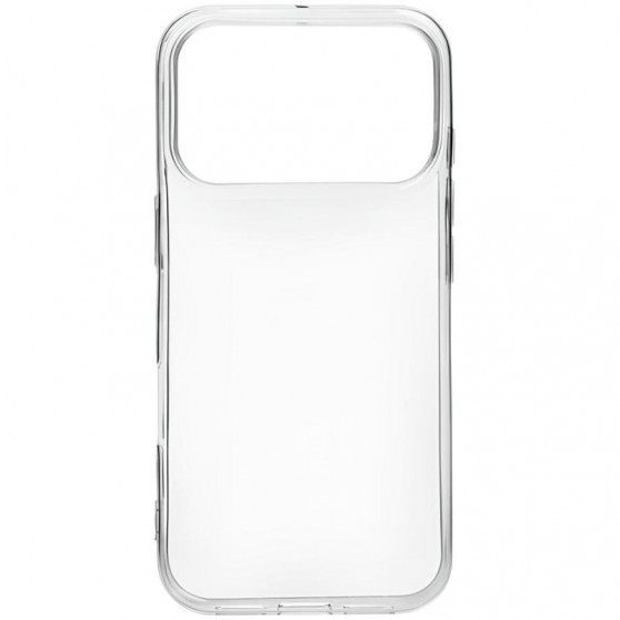 TPU чохол Epic Transparent 1,5mm для Apple iPhone 17 Pro (6.3") Безбарвний (прозорий)