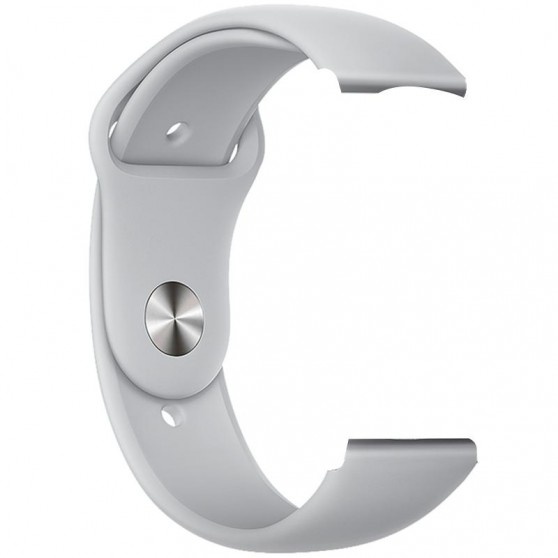 Ремешок Hoco WH11 Flexible series classic silicone strap для Smart Watch 22mm Gray