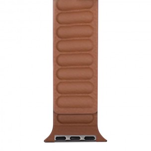 Ремешок Hoco WA23 Original series leather chain magnetic strap для Apple watch 38/40/41mm Brown