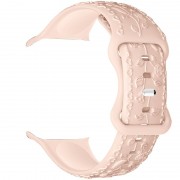 Ремінець Hoco WA30 Flexible series 3D solid color silicone strap для Apple watch 42(ser.1-3)/44/45/49 Powder Sand