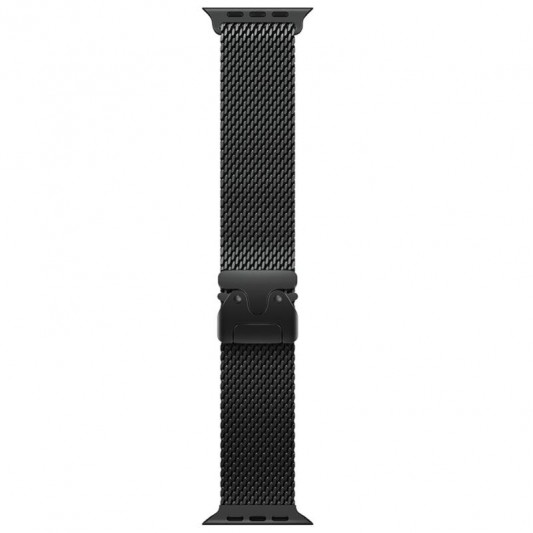 Ремінець Hoco WA33 Original series umbrella buckle Milanese steel strap для Apple watch 38/40/41/42mm Black