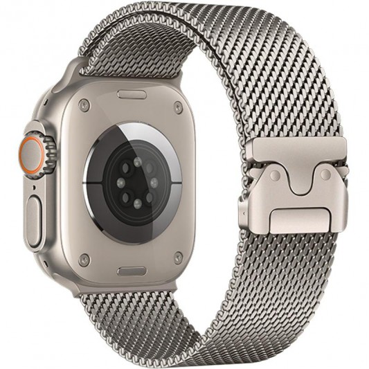 Ремінець Hoco WA33 Original series umbrella buckle Milanese steel strap для Apple watch 38/40/41/42mm Original Color - зображення 1 