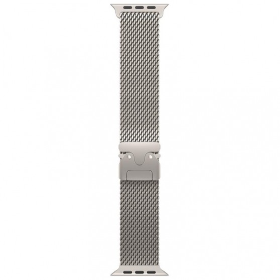 Ремешок Hoco WA33 Original series umbrella buckle Milanese steel strap для Apple watch 44/45/46/49mm Original Color
