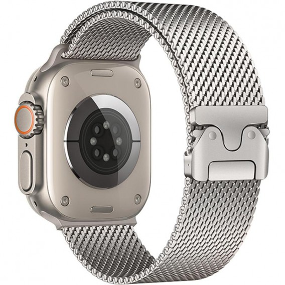 Ремінець Hoco WA33 Original series umbrella buckle Milanese steel strap для Apple watch 44/45/46/49mm Star Color