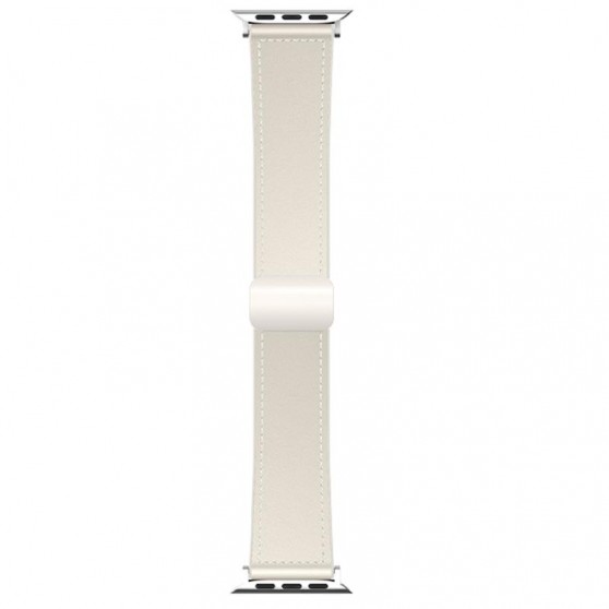 Ремешок Hoco WA34 Basic magnetic buckle silicone leather strap для Apple watch 44/45/46/49mm Star Color