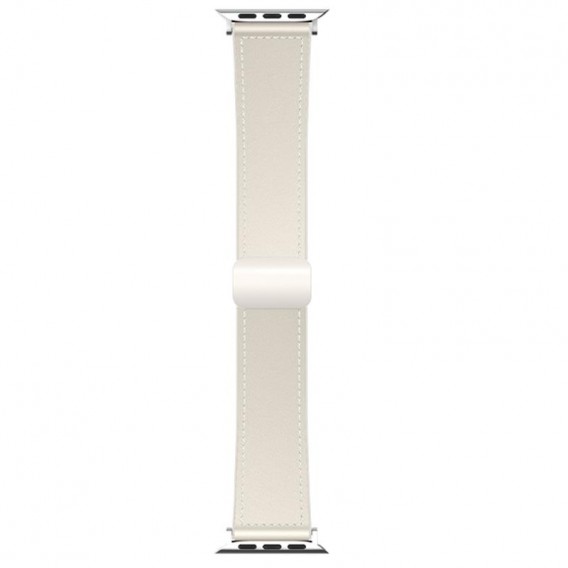 Ремінець Hoco WA34 Basic magnetic buckle silicone leather strap для Apple watch 44/45/46/49mm Star Color