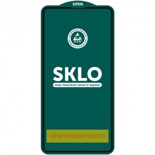 Защитное стекло SKLO 5D (тех.пак) для Apple iPhone 17 Pro (6.3") Черный Защитное стекло SKLO 5D (тех.пак) для Apple iPhone 17 Pro (6.3") Черный