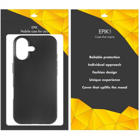 Чохол TPU Epik Black для Apple iPhone 17 (6.3") Чорний - зображення 5 