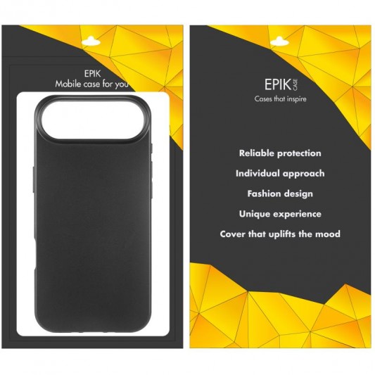Чохол TPU Epik Black для Apple iPhone 17 Air (6.5") Чорний - зображення 5 