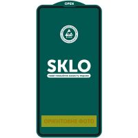 Защитное стекло SKLO 5D (тех.пак) для Apple iPhone 17 / 16 Pro (6.3) Черный