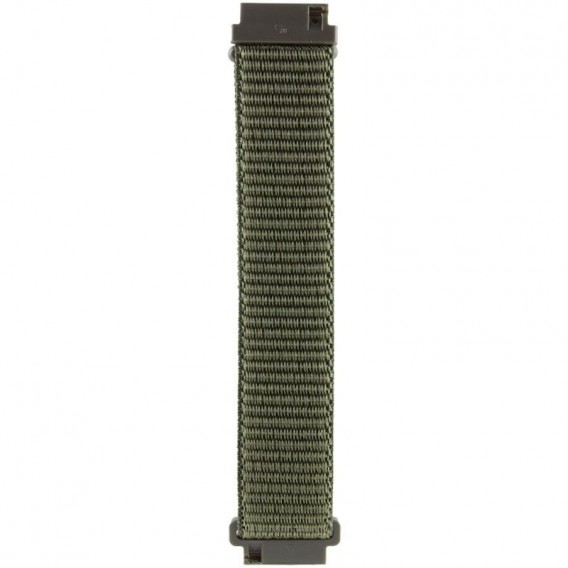 Ремінець Nylon для Smart Watch 22mm Зелений / Green