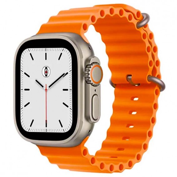 Ремінець Ocean Band для Apple Watch 38/40/41/42mm(ser.10) Помаранчевий / Persimmon