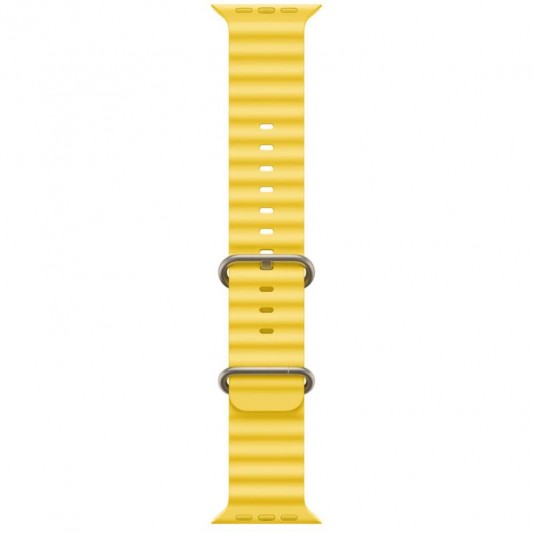 Ремінець Ocean Band для Apple Watch 38/40/41/42mm(ser.10) Жовтий / Yellow - зображення 3 