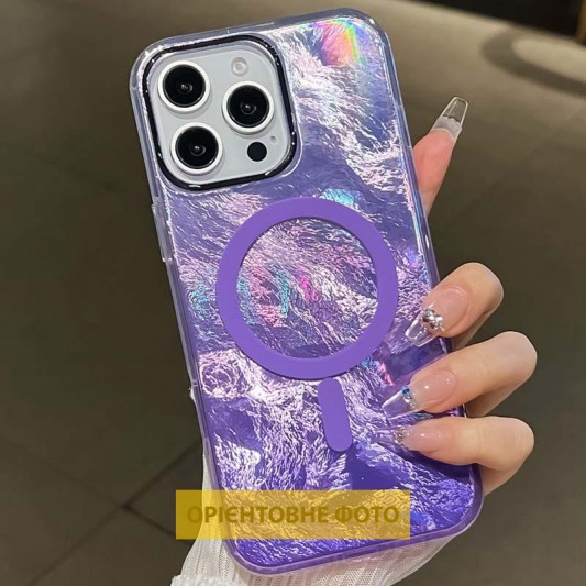 Чохол TPU Shiny Mountain (MagFit) для Apple iPhone 17 (6.3") Purple - зображення 1 