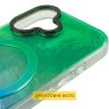 Чехол TPU Shiny Mountain (MagFit) для Apple iPhone 17 (6.3) Green / Blue