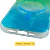 Чехол TPU Shiny Mountain (MagFit) для Apple iPhone 17 (6.3) Green / Blue