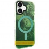 Чехол TPU Shiny Mountain (MagFit) для Apple iPhone 17 (6.3 дюйма) Green Чехол TPU Shiny Mountain (MagFit) для Apple iPhone 17 (6.3 дюйма) Green