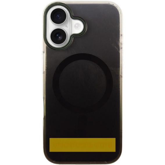Чохол TPU Shiny Mountain (MagFit) для Apple iPhone 17 (6.3") Black