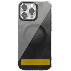 Чохол TPU Shiny Mountain (MagFit) для Apple iPhone 17 (6.3") Black Чохол TPU Shiny Mountain (MagFit) для Apple iPhone 17 (6.3") Black