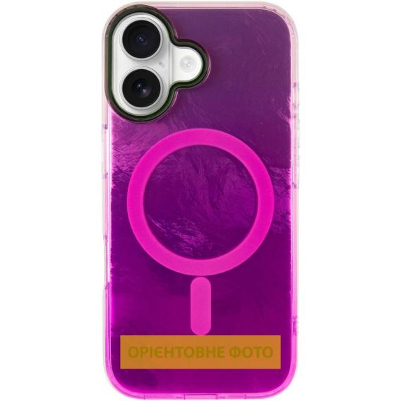 Чехол TPU Shiny Mountain (MagFit) для Apple iPhone 17 (6.3") Pink