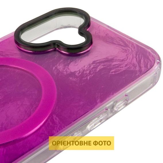 Чехол TPU Shiny Mountain (MagFit) для Apple iPhone 17 (6.3") Pink