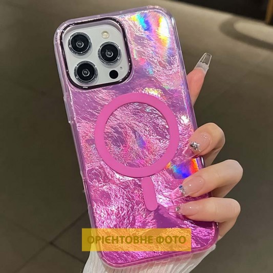 Чохол TPU Shiny Mountain (MagFit) для Apple iPhone 17 (6.3") Pink - зображення 1 