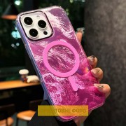 Чохол TPU Shiny Mountain (MagFit) для Apple iPhone 17 (6.3") Pink